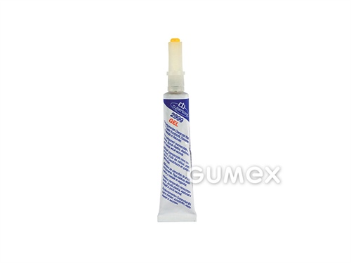 Sekundové lepidlo CB 2999, 20g, lepí drevo, kožu, lepenku, papier, viskozita gél, pevnosť 10-17N/mm2, -55°C/+95°C